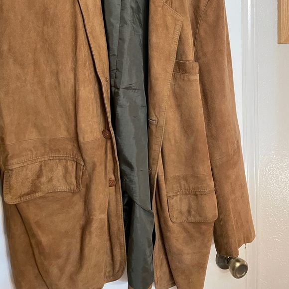 Orvis Caramel Suede Jacket - Picture 2 of 4